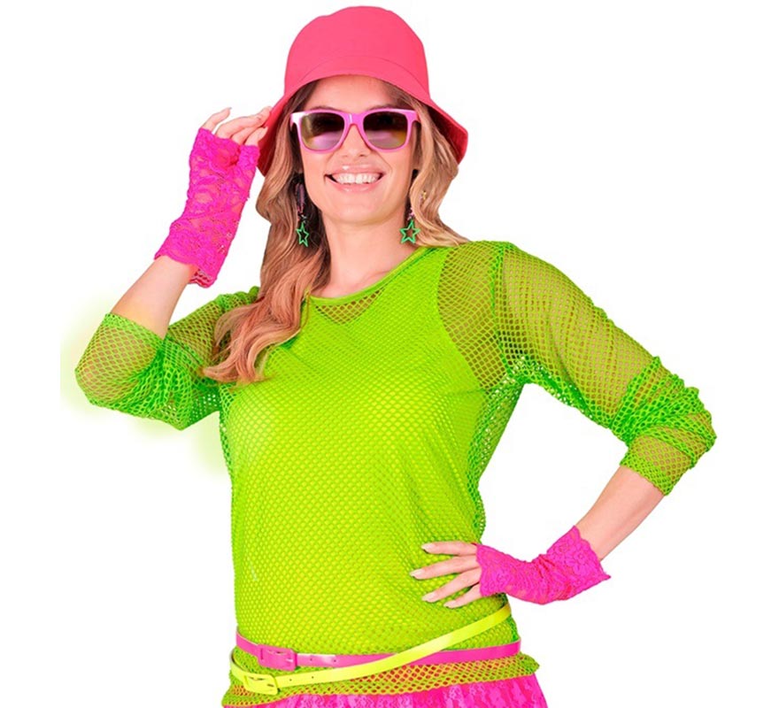 Translation missing: en.Camiseta de Tirantes verde neón para mujer