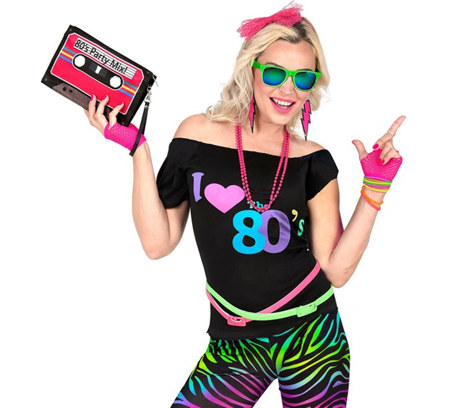 Translation missing: en.Camiseta Disco Años 80 para mujer