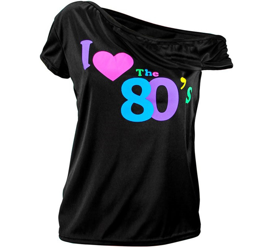 Camiseta Disco Años 80 para mujer
