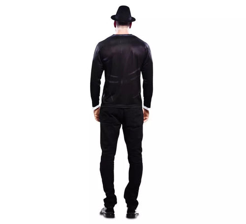 Camiseta disfraz Bluesman para hombre