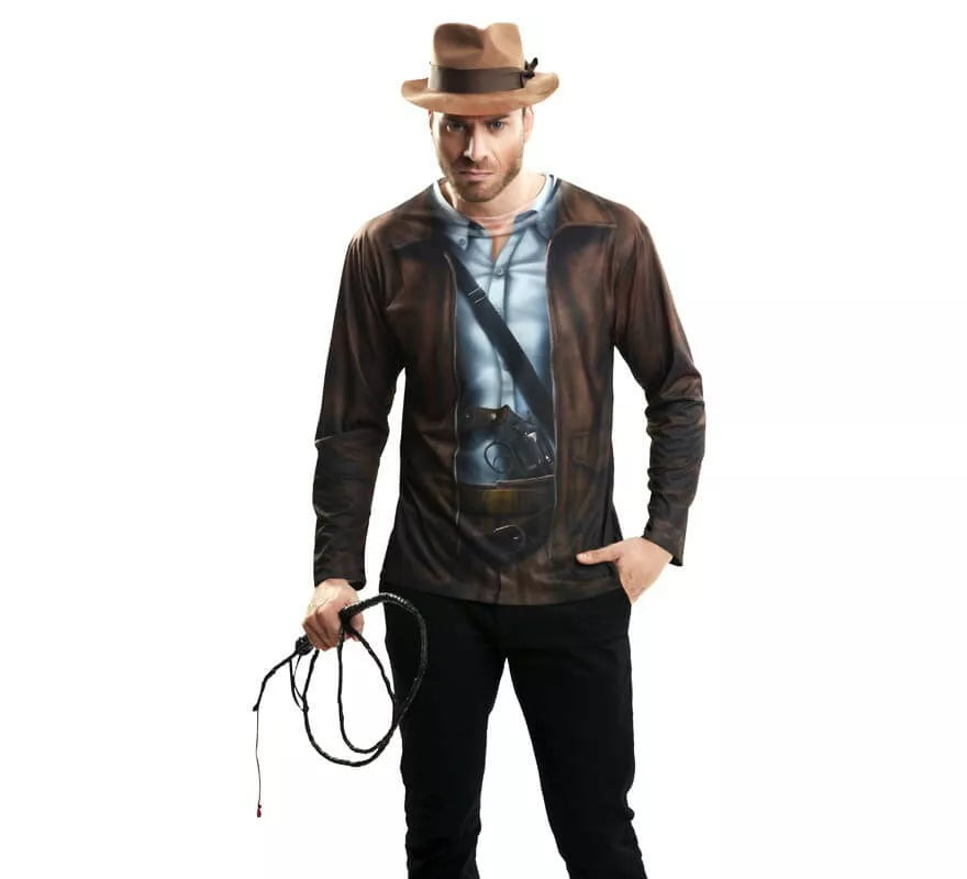 Camiseta disfraz buscador de tesoros para Hombre