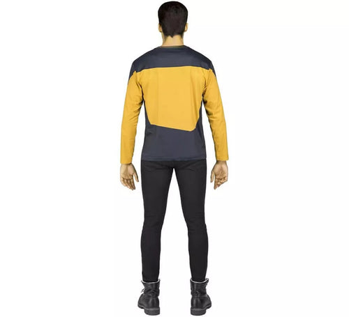 Camiseta Disfraz de Data de Star Trek para hombre