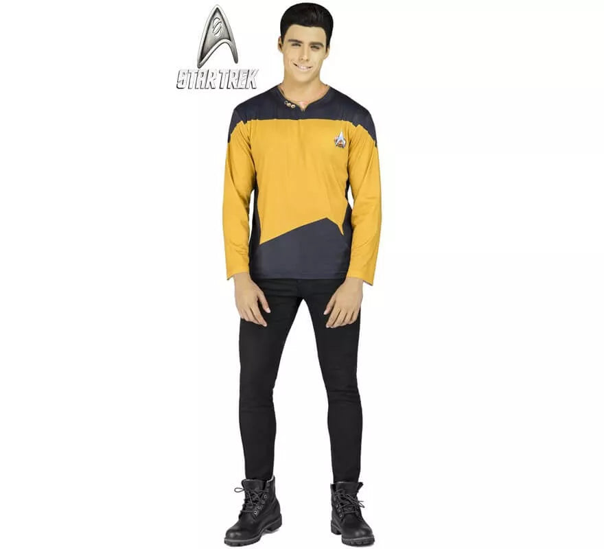Translation missing: en.Camiseta Disfraz de Data de Star Trek para hombre