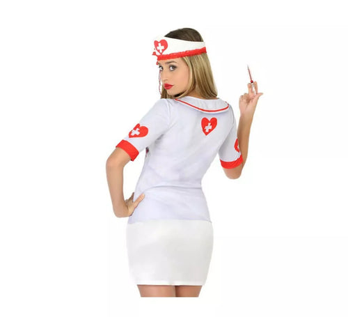 Camiseta disfraz de Enfermera para mujer