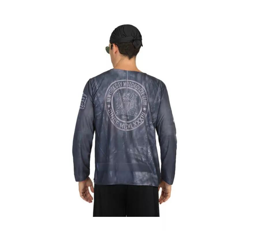 Translation missing: en.Camiseta disfraz de Motero para hombre