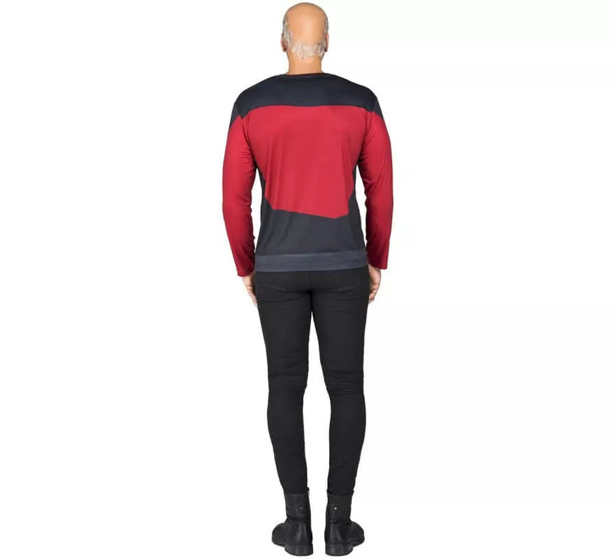 Translation missing: en.Camiseta Disfraz de Picard de Star Trek para hombre