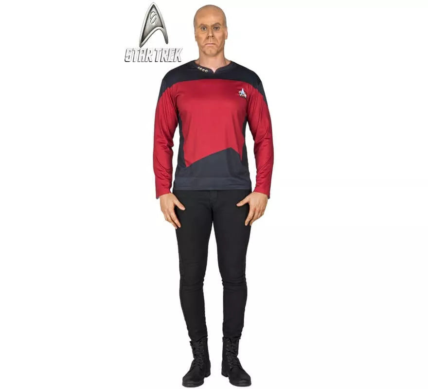 Camiseta Disfraz de Picard de Star Trek para hombre
