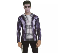 Camicia da uomo joker suicida