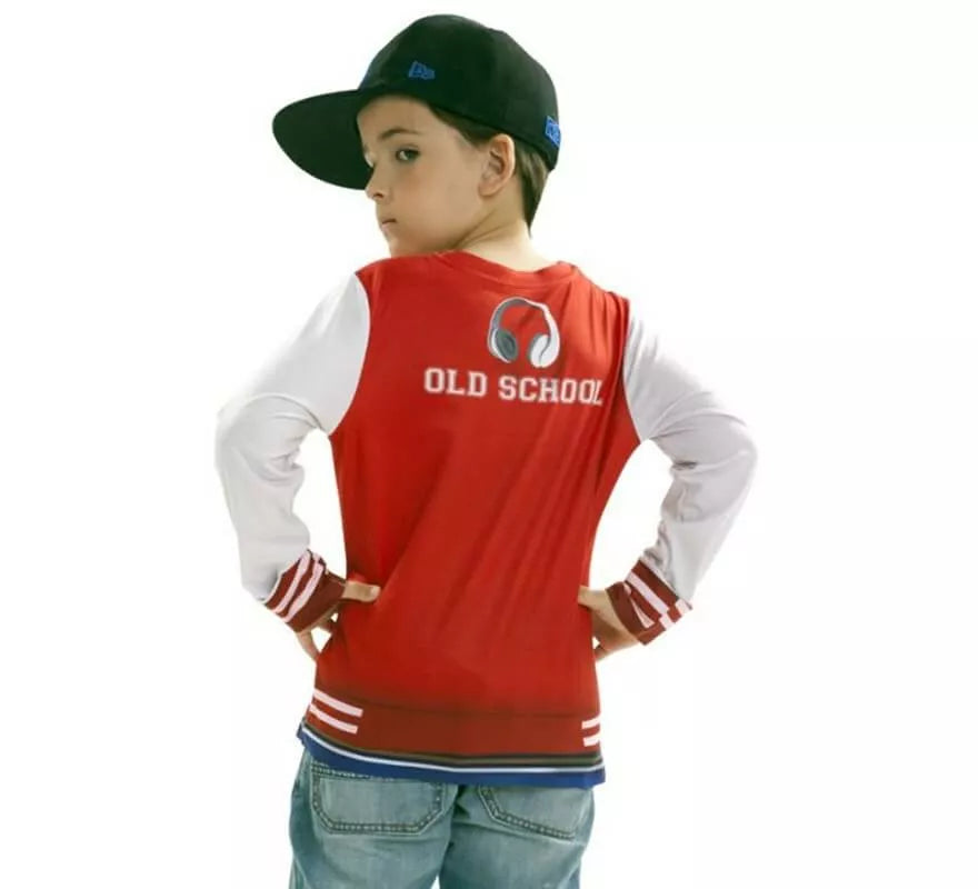 Camiseta disfraz Rapero para niño
