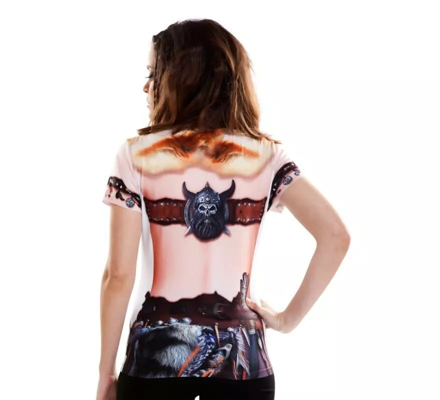 Translation missing: en.Camiseta disfraz Viking Girl para mujer