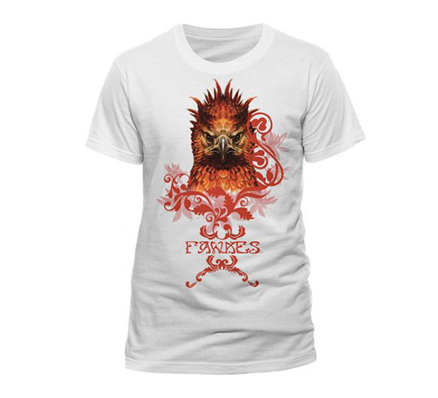 Camiseta Fawkes Blanca talla M
