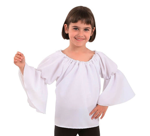 Camiseta Medieval Blanca para niños