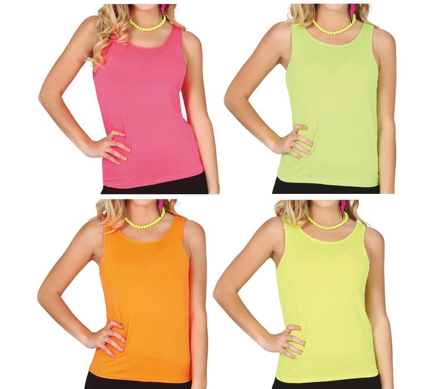 Camiseta Neón en varios colores para mujer