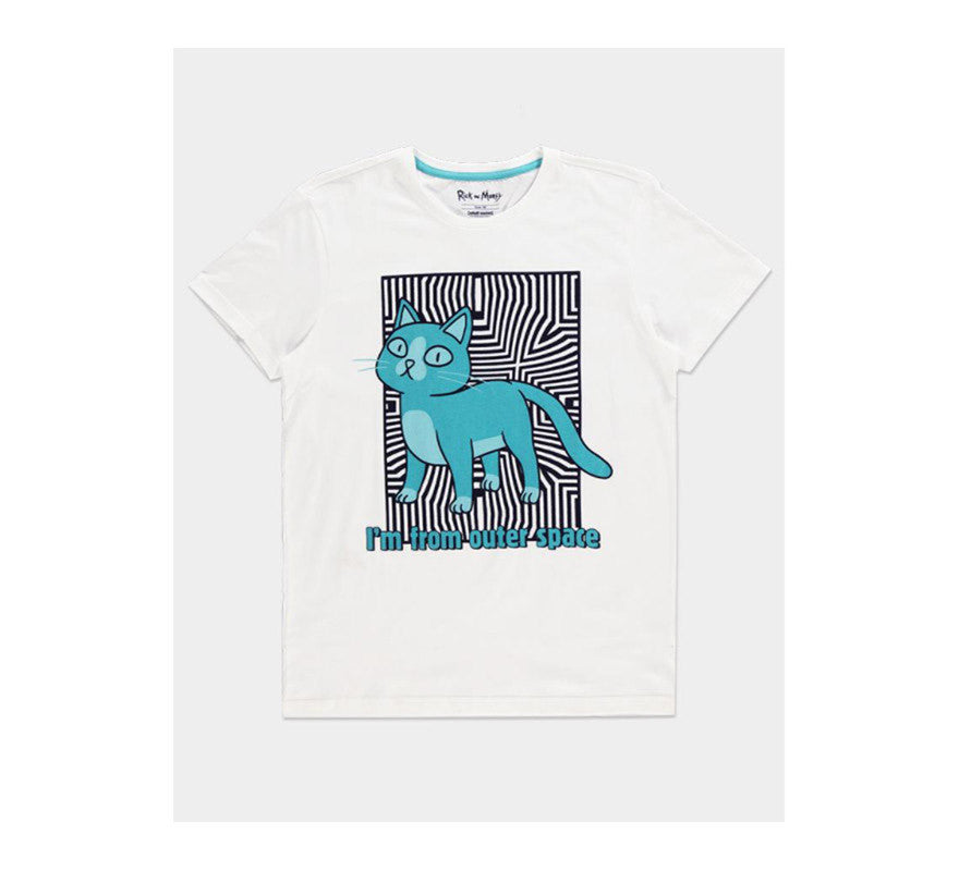 Translation missing: it.Camiseta Rick &amp; Morty Gato Espacial