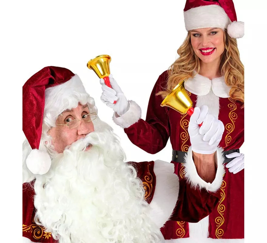 Campana de Papá Noel de 15 cm