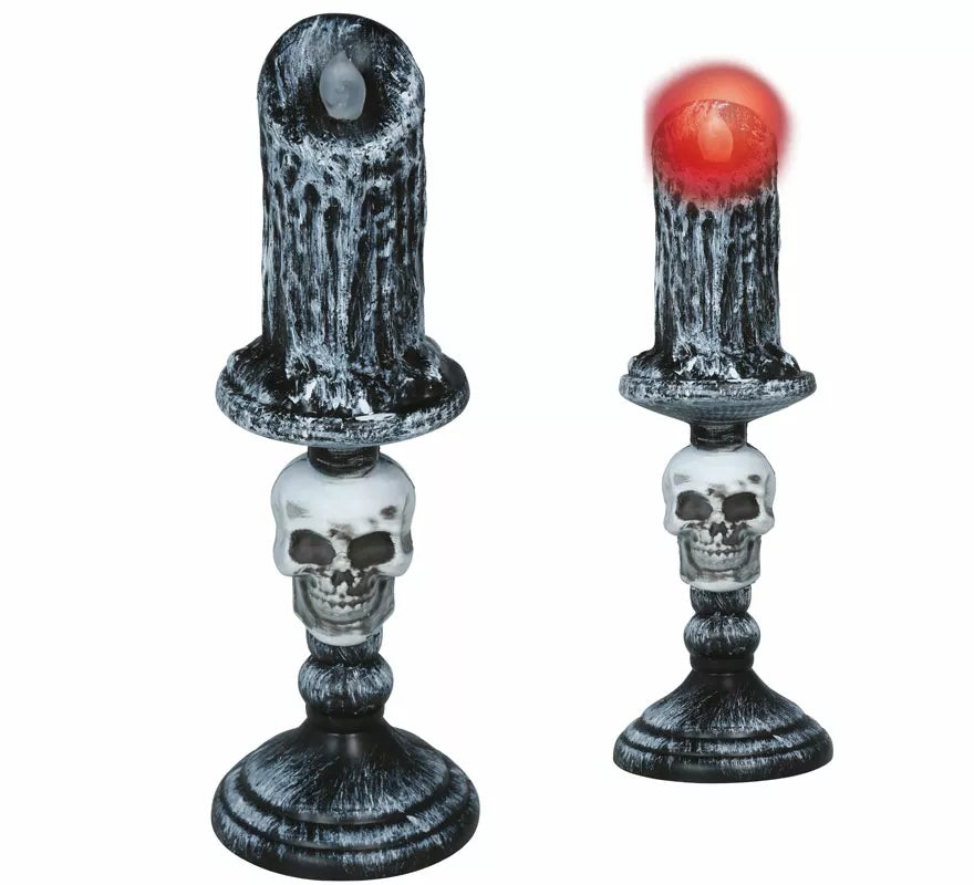 Translation missing: en.Candelabro Calavera con Luz de 26 cm