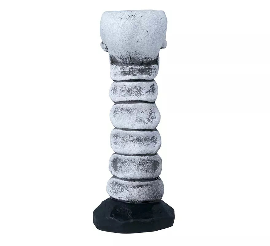Candelabro con Calavera de 17 cm