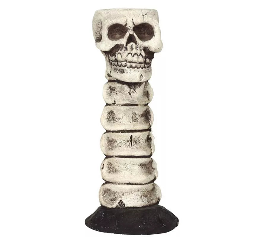 Translation missing: en.Candelabro con Calavera de 17 cm