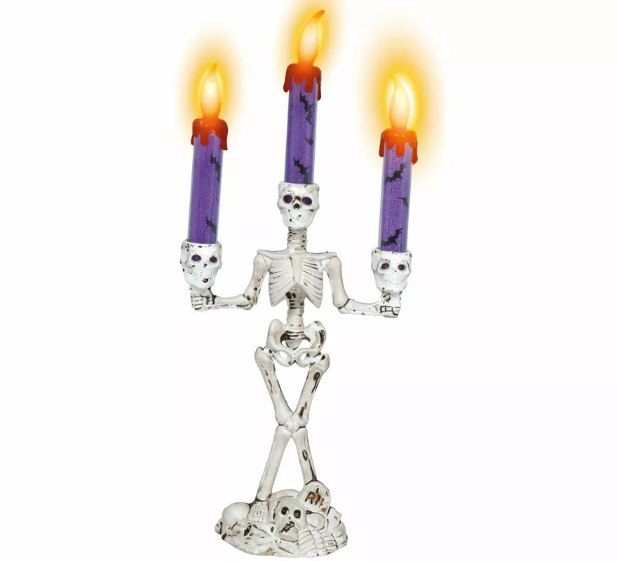 Translation missing: en.Candelabro Esqueleto con Luz de 35 cm