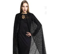 Capa Calada negra de 140 cm