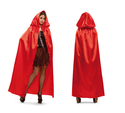 Capa con Capucha roja para mujer