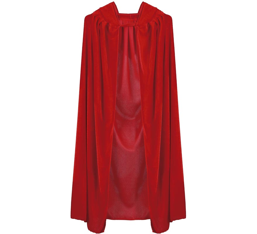 Translation missing: en.Capa con Capucha Roja Terciopelo para niños 100 cm