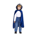 Capa de Caballero azul con capucha infantil