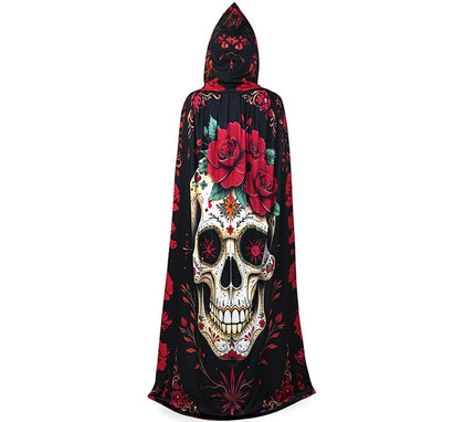Capa de Catrina con Capucha de 185 cm