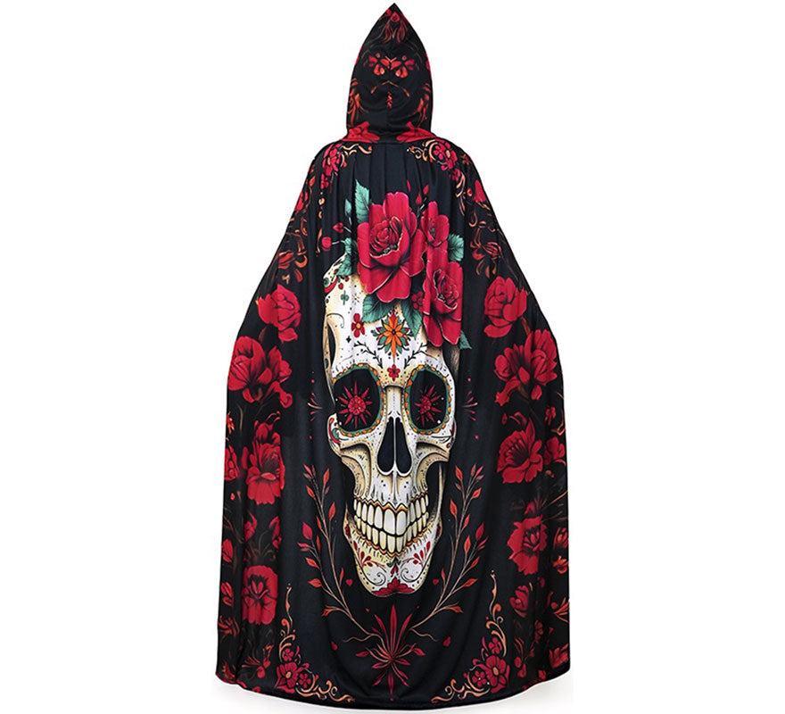 Capa de Catrina con Capucha de 185 cm