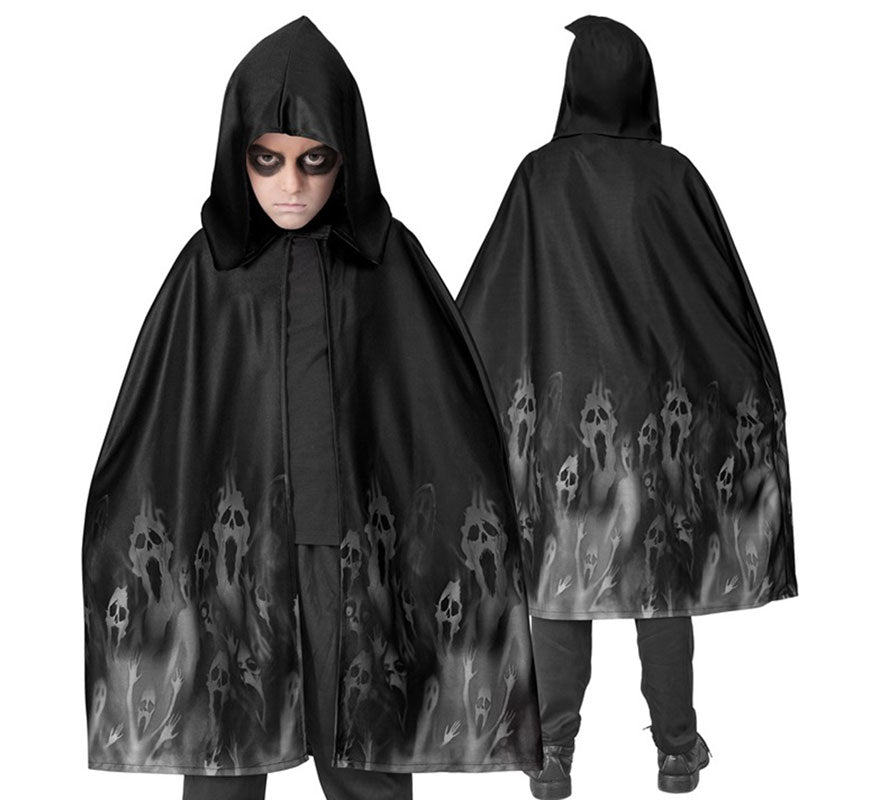 Capa de Fantasmas de 90 cm para niños