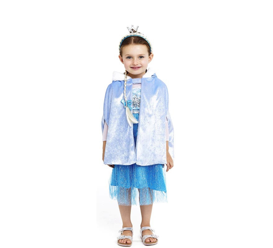 Capa de Princesa con capucha infantil