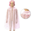Capa de Princesa Rosa con Transpariencias