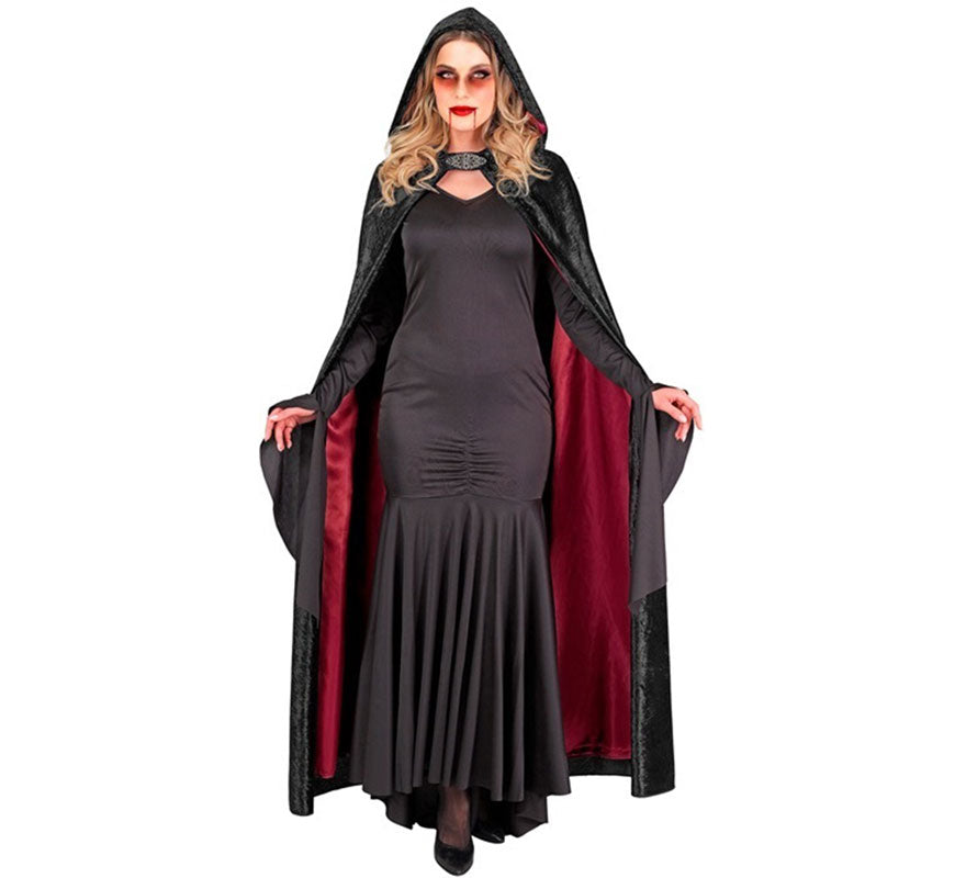 Capa de Vampiro de Terciopelo de 140 cm