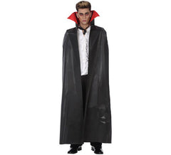 Black Vampire Cape for adults 140 cm