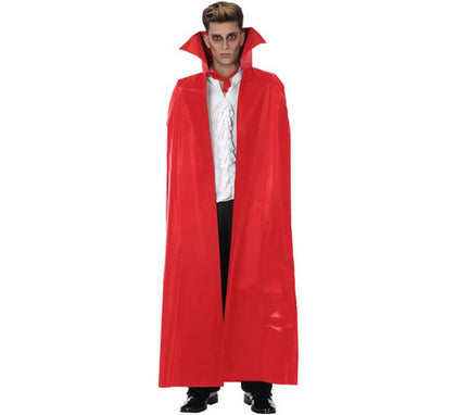 Capa de Vampiro Roja para adultos de 140 cm