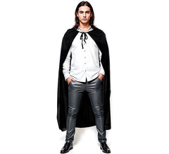 Cape noire adulte 130 cm