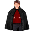 Capa negra de 100 cm para niños