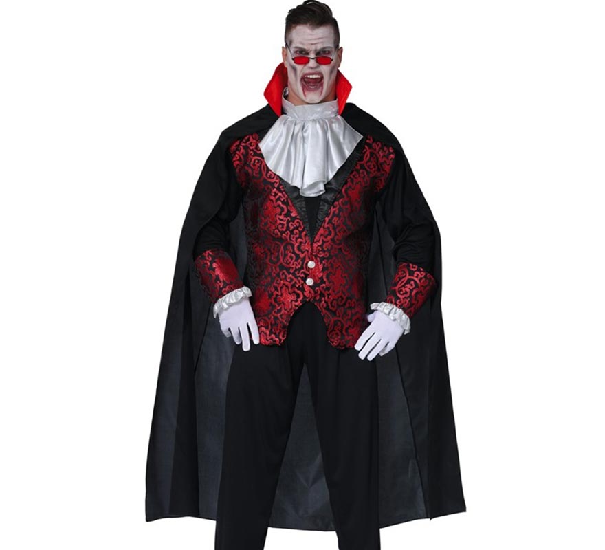 Capa Negra de Vampiro de 140 cm