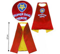 Capa Súper Dog para perro Roja
