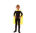 Capa Superhéroe Infantil Amarilla de 70 cm