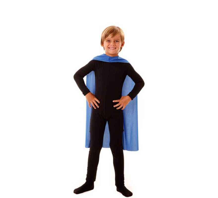 Translation missing: en.Capa Superhéroe Infantil Azul de 70 cm
