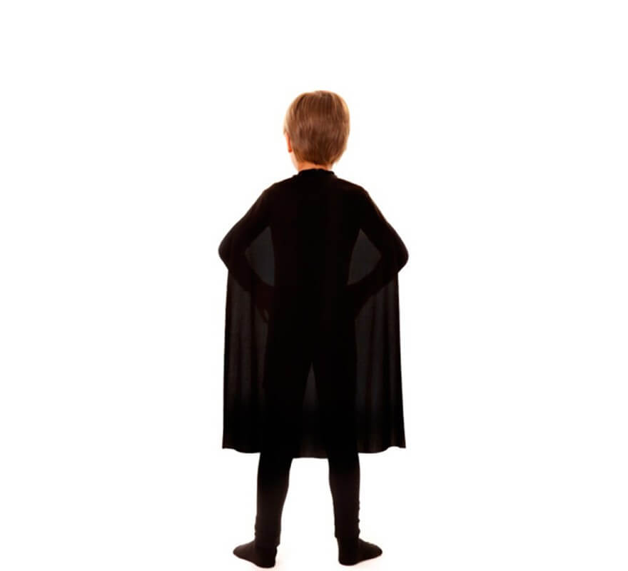 Translation missing: en.Capa Superhéroe Infantil Negra de 70 cm