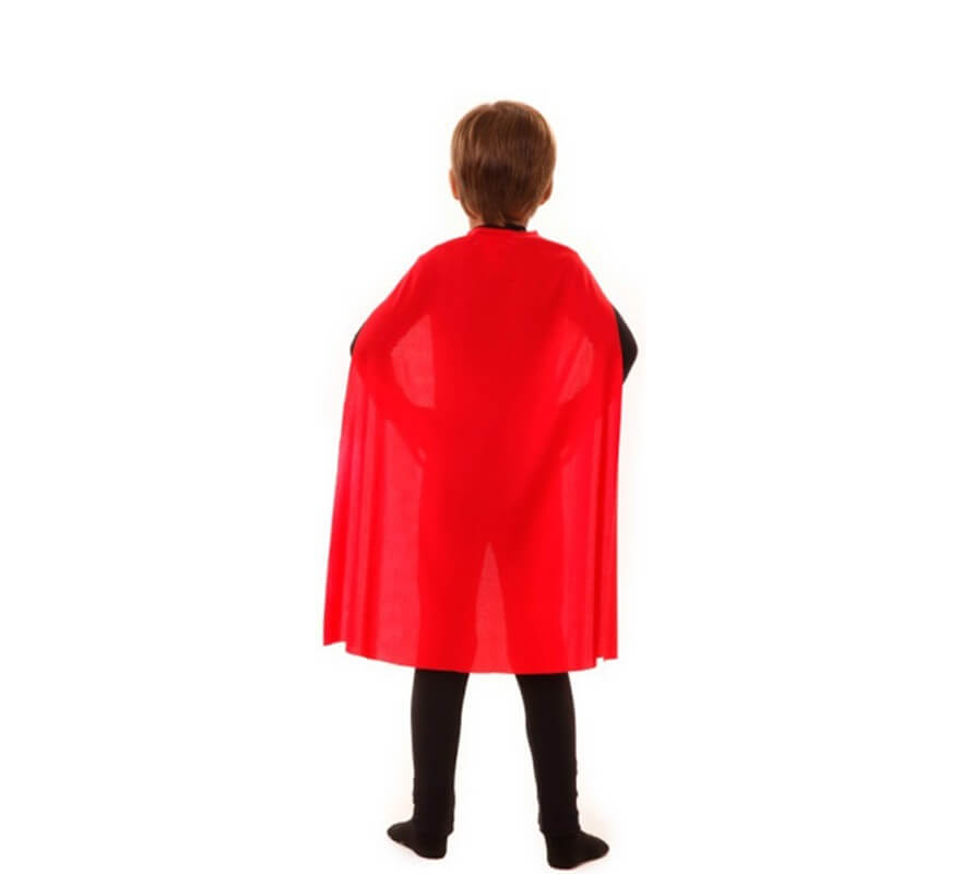 Translation missing: en.Capa Superhéroe Infantil Roja de 70 cm