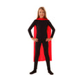 Capa Superhéroe Infantil Roja de 90 cm