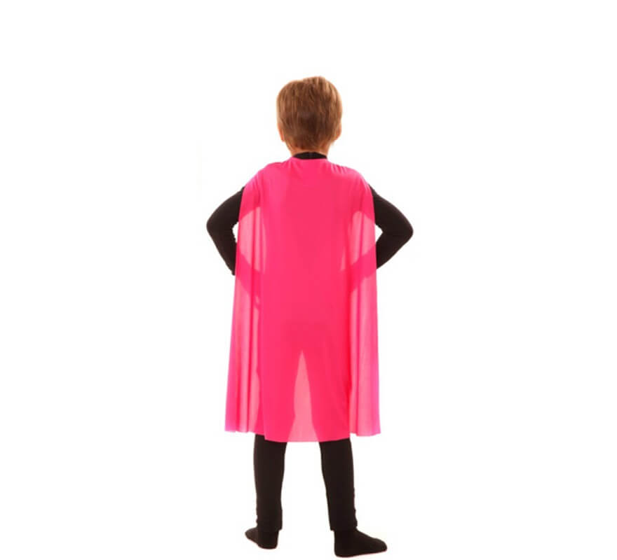 Translation missing: en.Capa Superhéroe Infantil Rosa de 70 cm