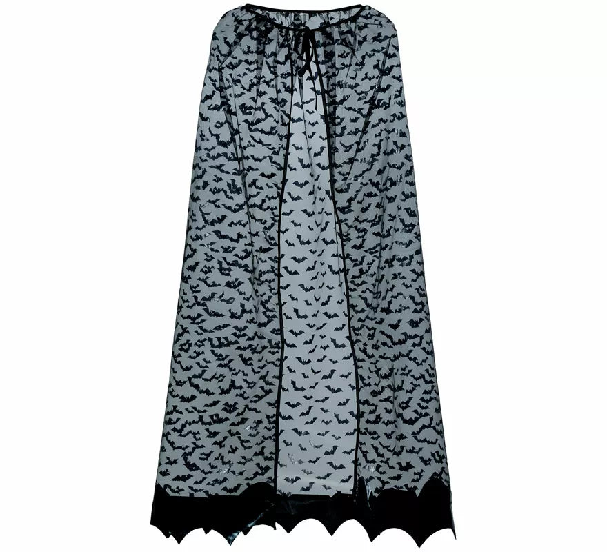 Translation missing: en.Capa Transparente Murciélagos de 135 cm para mujer