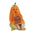 Capucha con Capelina de Calabaza Truco o Trato para niños