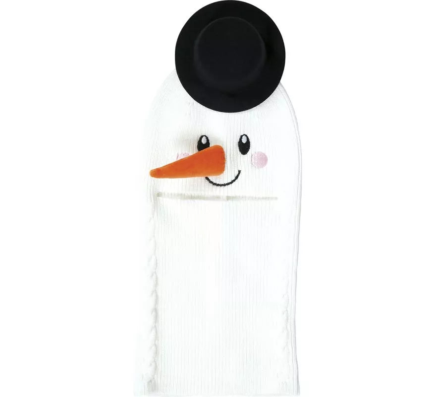 Capucha Muñeco de Nieve infantil