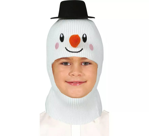 Capucha Muñeco de Nieve infantil