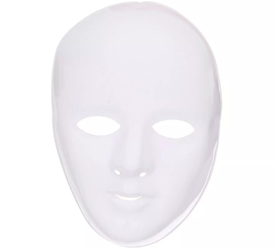 Careta blanca. Ideal para decorar.